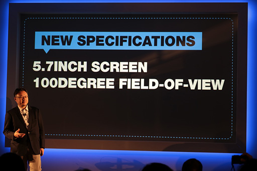 ���������꡼ No.005�Υ���ͥ������ / ��GDC 2015��SCE�����۸����б�HMD��Morpheus�פ�2016ǯ��Ⱦ��ȯ���ͽ�𡣿�������5.7�����ͭ��EL�ѥͥ���Ѥǥե�HD��120fps�б���