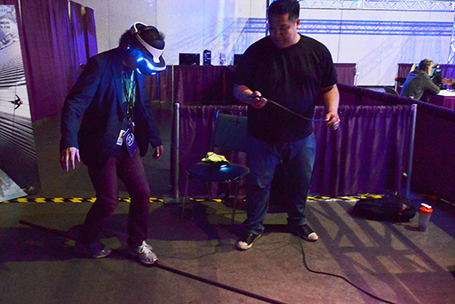 ���������꡼ No.014�Υ���ͥ������ / ��SIGGRAPH 2015�ϡ�Project Morpheus�פ���äƱ��襹�ơ������ν�������إӥ�ι��Ϥ���θ����Ƥߤ�