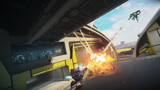 ���������꡼ No.010�Υ���ͥ������ / ��TGS 2015�ϡ�VR���������פβ�ǽ�������ˤ��ꡣPlayStation VR�б��Υ��ݡ��ĥ饤���ʥ��ܥå�FPS��RIGS�פ�ץ쥤���Ƥ���