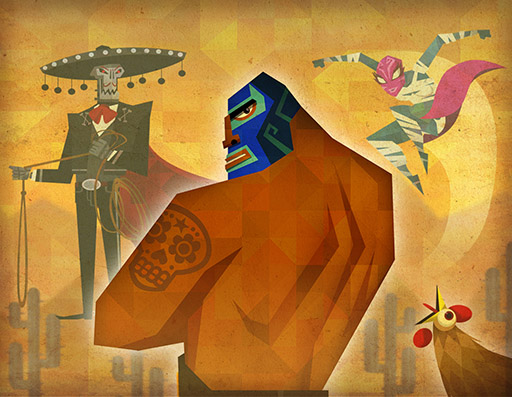 画像集#002のサムネイル/「覆面闘士 マスクド・ウォリアーズ」の配信が本日開始に