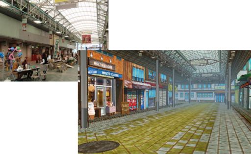 ������#001�Υ���ͥ���/�֥ϥޥȥ�פȡ֥ߥå������塼��Ź�פΥ�ǥ�Ź������ܡ����ꥸ�塼��������