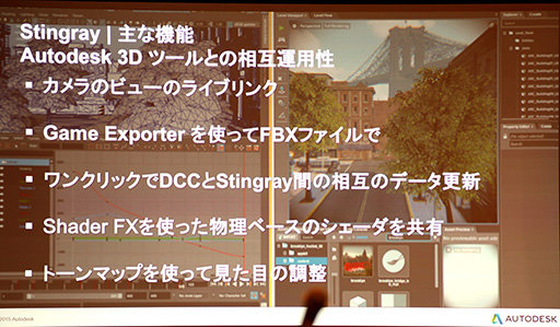 ꡼ No.007 | CEDEC 2015Autodeskä२󥸥StingrayפCEDECǤϪܡ̤ƤμϤϡ