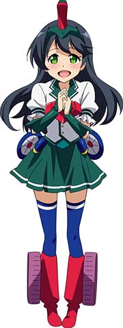 画像集#003のサムネイル/「ロボットガールズZ ONLINE」,ゲッターロボ號から翔ちゃんと剴の嬢が参戦