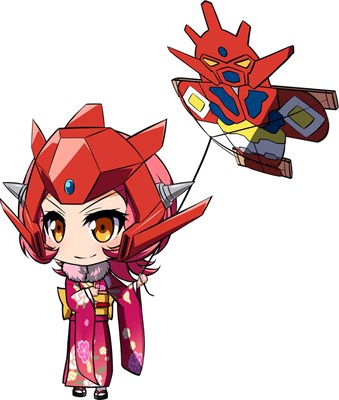 画像ギャラリー No.003のサムネイル画像 / 「ロボットガールズZ」，晴れ着姿の「ゲッちゃんドラゴン」「ポンちゃん」が参戦