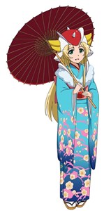 画像ギャラリー No.010のサムネイル画像 / 「ロボットガールズZ」，晴れ着姿の「ゲッちゃんドラゴン」「ポンちゃん」が参戦