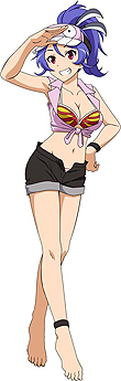画像ギャラリー No.004のサムネイル画像 / 「ロボットガールズZ ONLINE」，水着に着替えたゴーバリさんとガラダが本日参戦