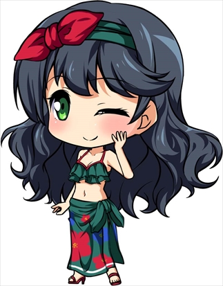 画像ギャラリー No.003のサムネイル画像 / 「ロボットガールズZ ONLINE」,水着姿の“剴の嬢”と“Xさん”が登場