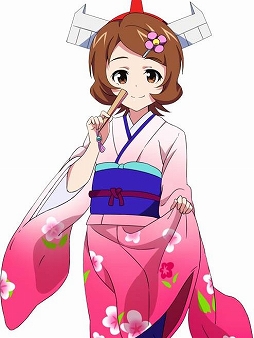 画像ギャラリー No.005のサムネイル画像 / 「ロボットガールズ Z ONLINE」,限定募集に振袖衣装の「地獄大元帥」と「ダンダン」が登場