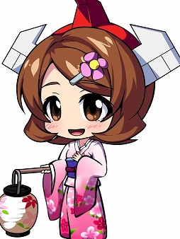 画像ギャラリー No.006のサムネイル画像 / 「ロボットガールズ Z ONLINE」,限定募集に振袖衣装の「地獄大元帥」と「ダンダン」が登場