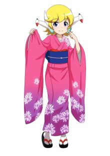 画像ギャラリー No.004のサムネイル画像 / 「ロボットガールズZ ONLINE」,限定募集に振袖衣装の「バラたん」と「バルちゃん」が登場