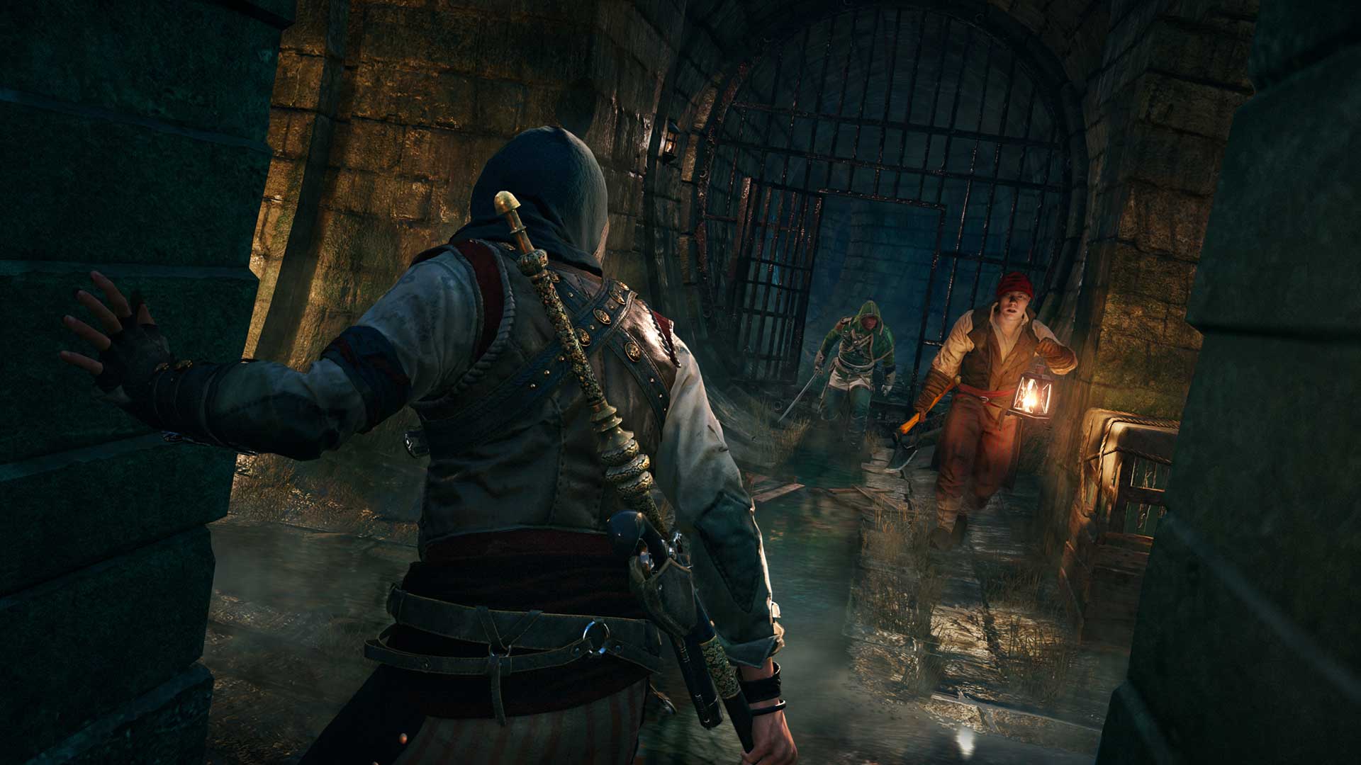 画像集 004 Gamescom 仲間と息を合わせたステルスアタックが痛快 Assassin S Creed Unity がキャンペーンco Opモードを初公開 4gamer Net