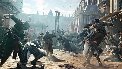 画像集#007のサムネイル/［gamescom］仲間と息を合わせたステルスアタックが痛快。「Assassin’s Creed: Unity」がキャンペーンCo-opモードを初公開
