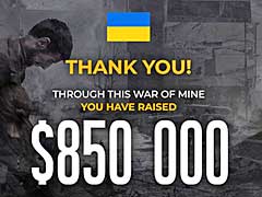 11 bit Studios，「This War of Mine」のチャリティで得られた9760万円を赤十字へ寄付