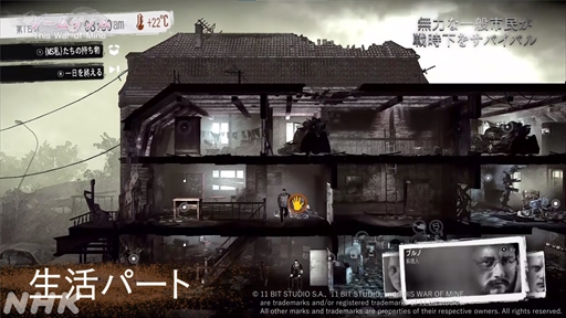꡼ No.008 | NHK֥ॲΥ9This War of Mine׻İݡȡΤʤ䤤ľ̤ȼ伫ɤ򷫤֤ץ쥤䡼ϲ򸫽ФΤ