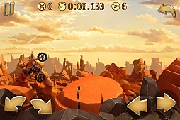 画像集#013のサムネイル/跳ねるバイクで華麗にトリック。スマホ向けアクションゲーム「Trials Go」を紹介する「(ほぼ)日刊スマホゲーム通信」第562回