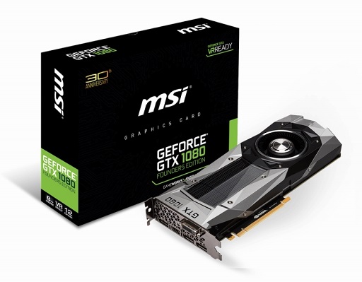 ���������꡼ No.001�Υ���ͥ������ / MSI����GeForce GTX 1080 Founders Edition�פ�5��27��22��00��ȯ�䡣���ʤ�̤��