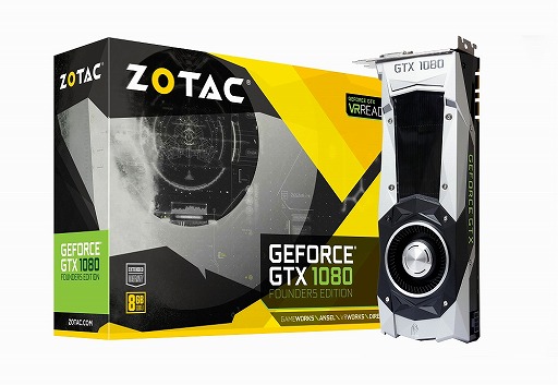 ���������꡼ No.006�Υ���ͥ������ / ZOTAC����GeForce GTX 1080 Founders Edition�פι���ȯ���ȯɽ