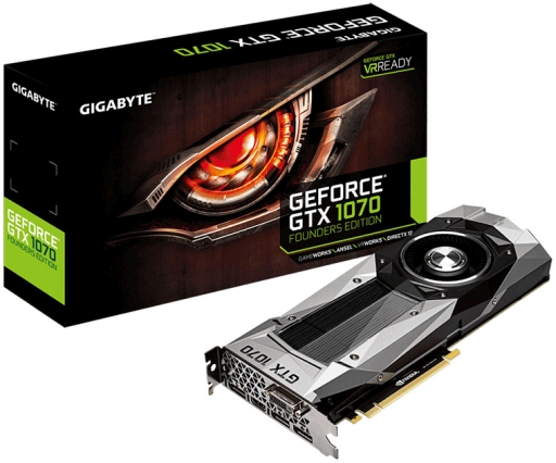 GIGABYTEのGTX 1070 Founders Edition，税込約6万6000円で国内市場に登場
