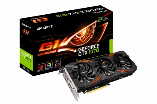 画像ギャラリー No.001のサムネイル画像 / GIGABYTEオリジナルデザイン採用のゲーマー向けGTX 1070カードが発売
