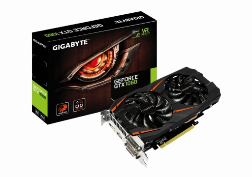 GIGABYTE GeForce GTX 1060 6GB 箱なし・動作確認済 玄人志向 GEFORCE GTX 1060 6GB GDDR5 OC2