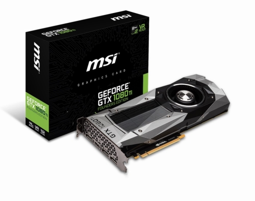 MSIのGTX 1080 Ti Founders Editionも税込10万8000円前後で発売