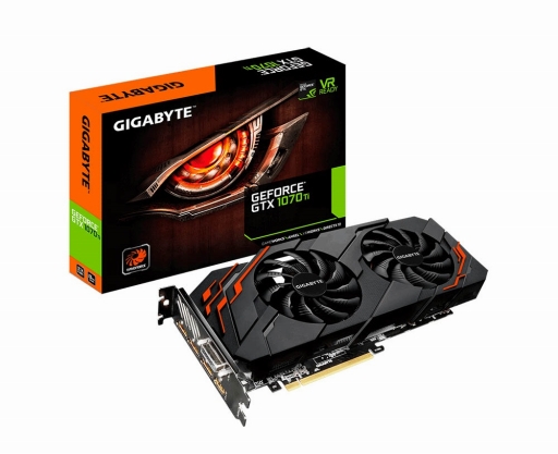 ꡼ No.001 | WINDFORCE 2Xץ顼ܤGIGABYTEGTX 1070 Tiɤȯ