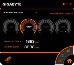 画像ギャラリー No.004のサムネイル画像 / GIGABYTE「GeForce GTX 1070 Ti GAMING 8G」レビュー。WINDFORCE 3Xクーラー採用の安価な選択肢,その性能やいかに