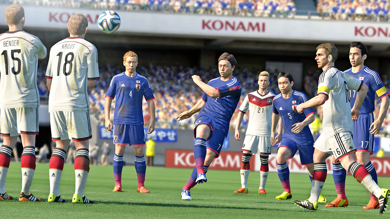 画像集 014 サッカー日本代表として世界の頂点へ さらにjリーグモードを追加収録した ワールドサッカー ウイニングイレブン 14 蒼き侍の挑戦 が登場