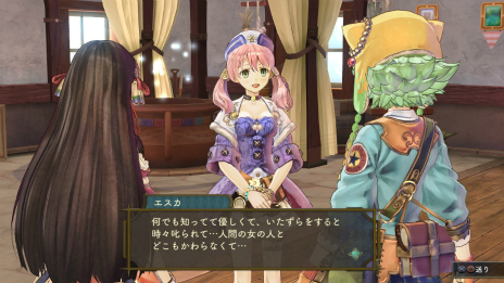 シャリーのアトリエ 最新情報 立派に成長したエスカをはじめとした登場キャラクターや 依頼 システム 特殊技 ヴァリアブルストライク を紹介