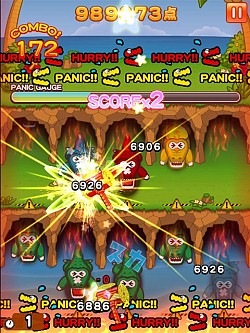 画像集#005のサムネイル/「LINE ワニワニパニック」,100万ダウンロードを突破。記念イベントを実施