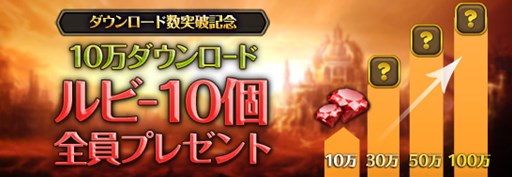 画像集#002のサムネイル/「レジェンドオブアトラン」10万ダウンロード突破を記念したキャンペーン開催