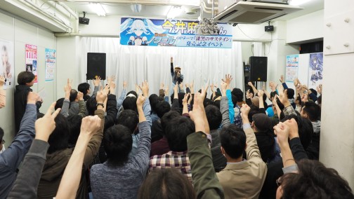 画像集#005のサムネイル/今井麻美さんとnaoさんが秋葉原で熱唱。「激神ブラックハート」&「ネプテューヌRe;Birth2」OPテーマソング発売記念イベントレポート