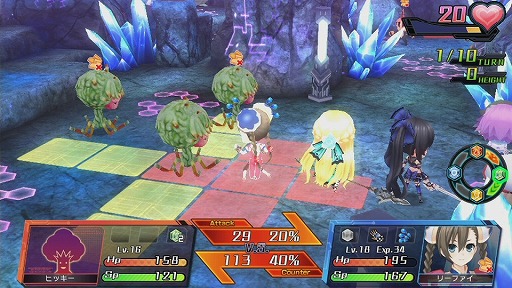 画像ギャラリー No.002のサムネイル画像 / キマシタワー! 女の子にキスをもらって強くなる「超女神信仰 ノワール 激神ブラックハート」をプレイムービーで紹介