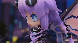 画像ギャラリー No.011のサムネイル画像 / キマシタワー! 女の子にキスをもらって強くなる「超女神信仰 ノワール 激神ブラックハート」をプレイムービーで紹介