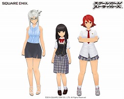 画像ギャラリー No.003のサムネイル画像 / 「スクールガールストライカーズ」が50万DL突破。「夏服衣がえ券」を配布