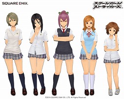 画像ギャラリー No.004のサムネイル画像 / 「スクールガールストライカーズ」が50万DL突破。「夏服衣がえ券」を配布