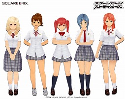 画像ギャラリー No.005のサムネイル画像 / 「スクールガールストライカーズ」が50万DL突破。「夏服衣がえ券」を配布