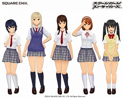 画像ギャラリー No.007のサムネイル画像 / 「スクールガールストライカーズ」が50万DL突破。「夏服衣がえ券」を配布