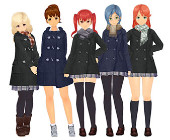 画像ギャラリー No.004のサムネイル画像 / 「スクールガールストライカーズ」の新たなテレビCM「クリスマス編2」が放送開始