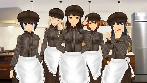 画像ギャラリー No.010のサムネイル画像 / 「スクスト」末葉あおいの復刻コスチュームをプレゼント。ショコラティエコスも