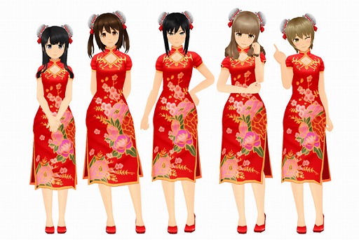 画像ギャラリー No.008のサムネイル画像 / 「スクスト」，三国志乱舞コラボイベントの報酬にチャイナドレスが登場