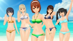 画像ギャラリー No.006のサムネイル画像 / 「スクールガールストライカーズ」新テレビCMが明日放映開始。2016デザインの水着も登場