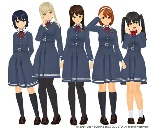 画像ギャラリー No.002のサムネイル画像 / 「スクスト」×「オルタナティブガールズ」の制服交換コラボが開催中