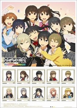 画像ギャラリー No.003のサムネイル画像 / 「スクスト」，3周年記念オリジナルフレーム切手セットが発売決定。コミケ92で先行販売