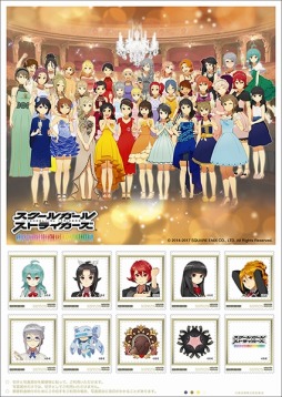 画像ギャラリー No.004のサムネイル画像 / 「スクスト」，3周年記念オリジナルフレーム切手セットが発売決定。コミケ92で先行販売