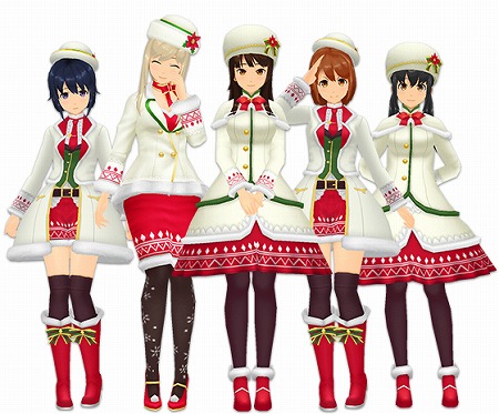 画像ギャラリー No.002のサムネイル画像 / 「スクスト」，ログインで新コスがもらえるクリスマスキャンペーン