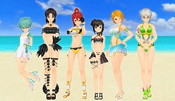 画像ギャラリー No.002のサムネイル画像 / 「スクールガールストライカーズ2」,新作の水着アイテムが登場