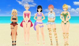画像ギャラリー No.003のサムネイル画像 / 「スクールガールストライカーズ2」,新作の水着アイテムが登場
