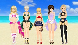 画像ギャラリー No.004のサムネイル画像 / 「スクールガールストライカーズ2」,新作の水着アイテムが登場
