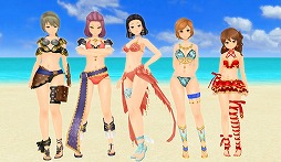 画像ギャラリー No.007のサムネイル画像 / 「スクールガールストライカーズ2」,新作の水着アイテムが登場